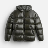 Herrensteppjacke | Funktionale Winterkonstruktion – Grün