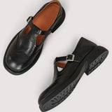 Claudia- Elegante Damen Mary Jane Schuhe – Schwarz