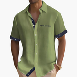 Modernes Slim Fit Hemd für Herren - Stilvoll & Bequem – Grün