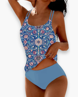 Damen Elegante Bademode | Komfortabel Bikini und Badeanzug – Blau