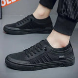 Leichte Freizeit-sneaker für herren – Schwarz