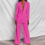 Damen Formelle Zweiteiliges Set | Elegante – Rosa