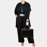 Elvy™ - Elegantes und Vielseitiges Dreiteiliges Damenset – Schwarz