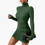 Elegantes sexy Kleid für Frauen – figurbetont und stylish – Grün