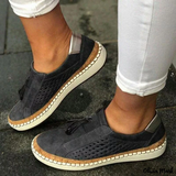 Loafers mit Quasten : stilvolle lässige Slip-ons mit niedrigem Absatz – Schwarz