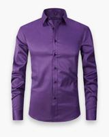 Herren Atmungsaktives Shirt | Lange Ärmel – Lila