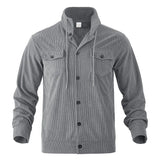Tomy - Jacke aus Courdroy für Männer – Grau