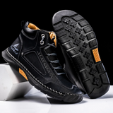 St. Moritz Leder High Top Schuhe – Leder Schwarz