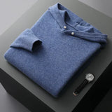 Morris - Kapuzen-Sweatshirt für Männer – Blau