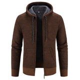 Alarik - Strickjacke für Männer – Orange