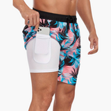 Sommer Shorts mit Kordelzug - Herrenmode für heiße Tage – Blau 4