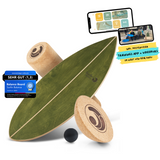 Surfin Balance Board – Blattgrün
