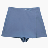 Vibrante Skort für Frauen - Bequem und Elegant für den Sommer – Blau