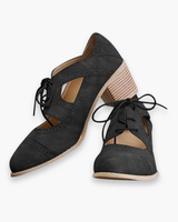 Damen Vintage Heels Schuhe | Modisch & Stilvoll – Schwarz