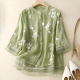 Anna | Bluse – Grün