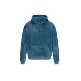 Teddy - kuscheliger herren-hoodie mit fleecefutter – Blau