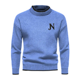 Arthur | Strickpullover – Blauw