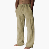 Leichte Relaxed Fit Hose für Herren - bequem & luftdurchlässig – Khaki