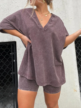 Belinda™ Weicher Gewaschener Komfort – Lila