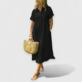 Angela | Maxi Kleid – Schwarz