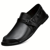 Efraim - Bequeme Slipper im Retro Stil – Schwarz