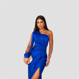 Hailey | Elegantes Hemd – Elektrisch Blau