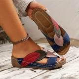 Solveig™ – Schlupfsandalen – Blau