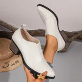 Kesia – Bequeme Rutschfeste Schuhe – Weiß