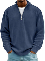 Mazur | Stilvoller, lässiger Pullover – marineblau