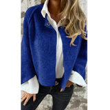 Sheryl Dicke Thermo-Strickjacke – Blau