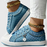 Natalie | Komfort-Sneaker – Himmelblau
