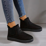 Greta | Elegante Stiefel mit flauschigem Innenfutter – Schwarz