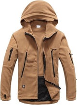 David | Windabweisende Softshell Jacke – Khaki