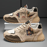 Doyle - Stilvoller Atmungsaktiver Turnschuh – Khaki