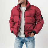 Premium - herren-pufferjacke – Dunkelgrün