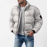 Premium - herren-pufferjacke – Grau