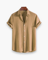 Herren Klassisches Elegantes Sommerhemd | Zeitlos – Khaki