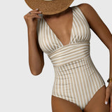 Aurora | Badeanzug – Beige
