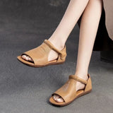 Shanera – Sandalen Mit Offener Zehenpartie Und Fersenriemen – Khaki
