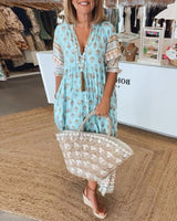 Sommerliches Traumkleid – Blau