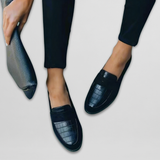 Arzu | Handgefertigte Loafer – Schwarz
