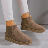 Greta | Elegante Stiefel mit flauschigem Innenfutter – Braun