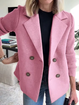 REYA – Der leichte frühlings-mantel mit urbanem charme – Rosa