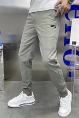 Astretto | Stretch Cargo Hose – Hellgrau