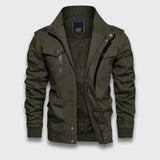 Felix | Warme Jacke mit weichem Innenfutter – Grün