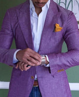 Ezra - Blazer für Männer – Lila