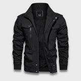 Felix | Warme Jacke mit weichem Innenfutter – Schwarz
