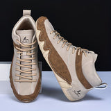 Ovadia – Stilvoller, Bequemer Turnschuh Mit Schnürung – Apricot