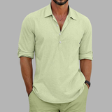 Elias| Elegantes Hemd – Hellgrün