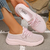 Dilrukshi - Sport Schuhe Aus Atmungsaktivem Mesh – Rosa